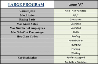 Large A-Rated Program Infographic